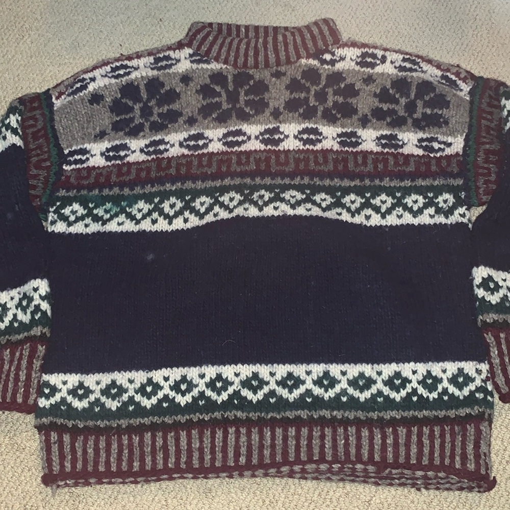 Vintage Open Country Wool Sweater “Chunky” see measurements